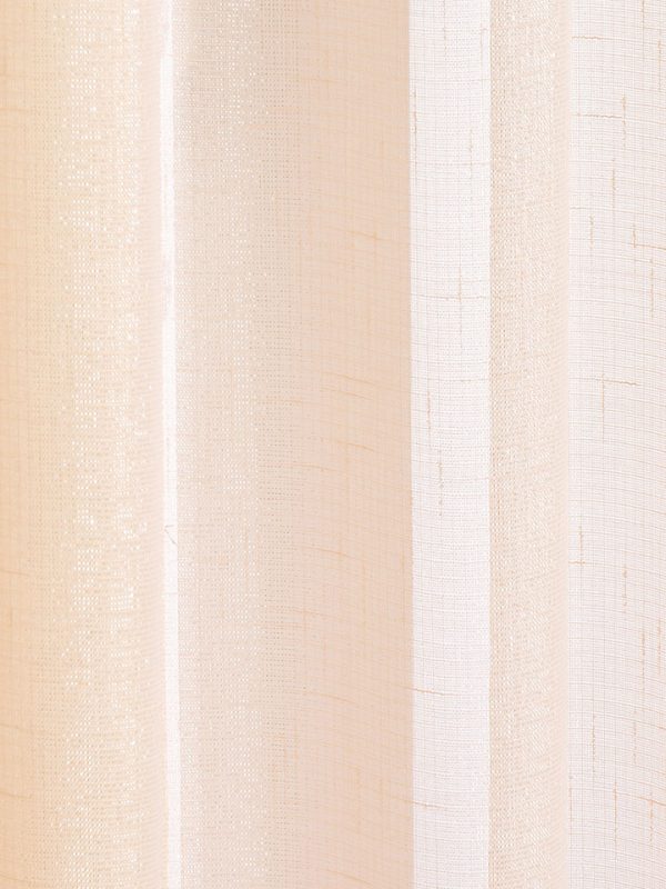 VOILE PANEL CASABLANCA CREAM CLOSE UP
